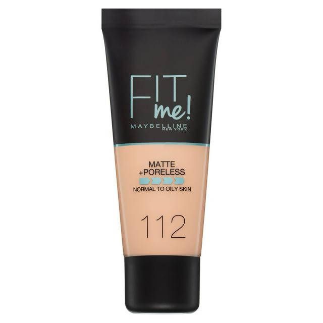 Maybelline Fit Me Matte &amp;amp; Poreless Foundation 112 Soft Beige