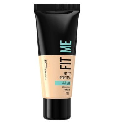 Maybelline Fit Me Matte &amp;amp; Poreless Liquid Foundation 30ml 110 Porcelain