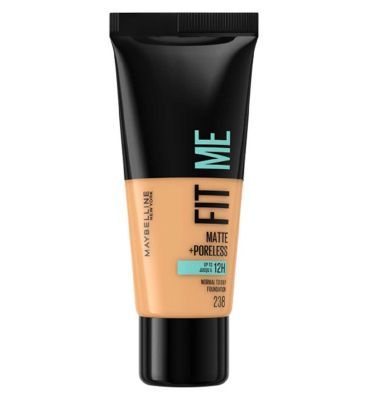 Maybelline Fit Me Matte &amp;amp; Poreless Liquid Foundation 30ml 238 Rich Tan