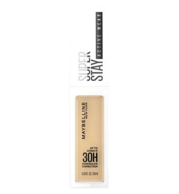 Maybelline SuperStay Active Wear Concealer, Up to 30H, full coverage 22 wheat