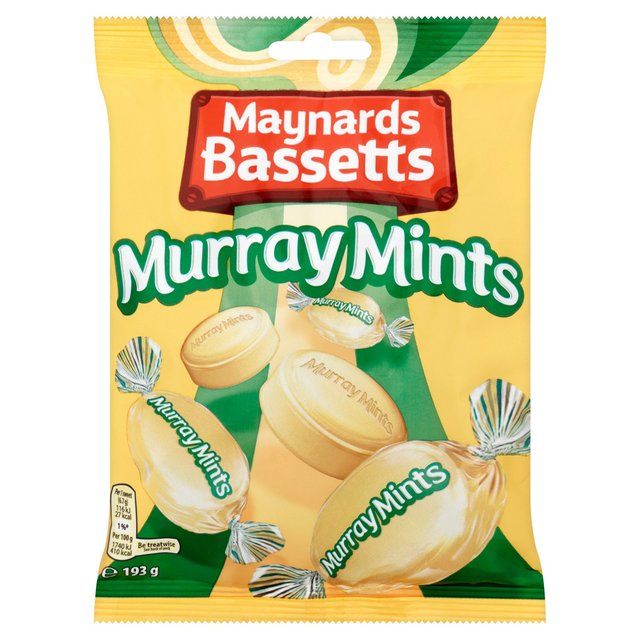 Maynards Bassetts Murray Mints Sweets Bag   193g