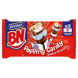 McVitie's BN 5 Popping Candy Sizzling Strawberry Flavour Cake Bars