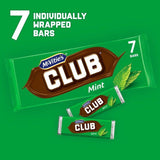 McVitie's Club Mint Chocolate Biscuit Bars Multipack   7 x 23g