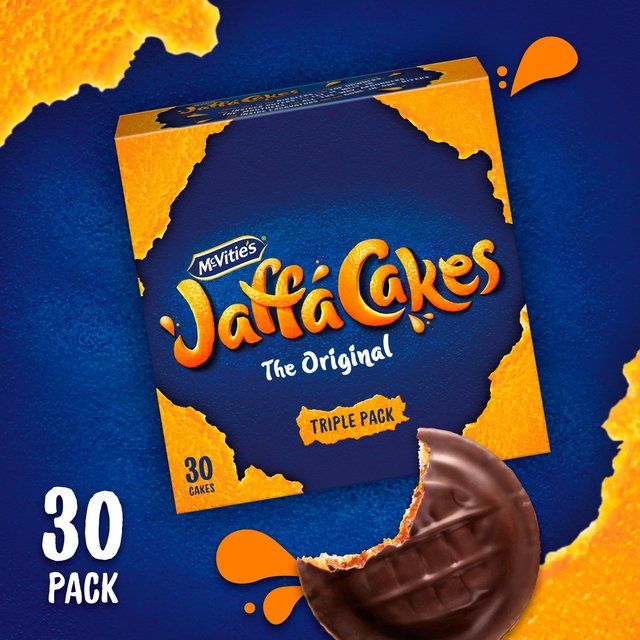 McVitie's Jaffa Cakes Original Triple Pack Biscuits   30 per pack