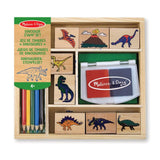 Melissa &amp;amp; Doug Dinosaur Stamp Set 4yrs+