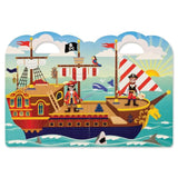 Melissa &amp;amp; Doug Reusable Puffy Stickers Pirate 4yrs+