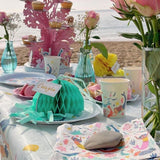 Mermaid Jellyfish Honeycomb Decorations   8 per pack