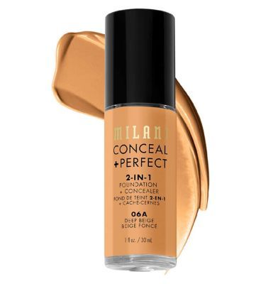 Milani Conceal + Perfect 2-In-1 Foundation 06A Deep Beige