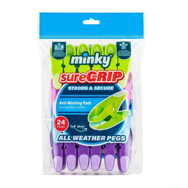 Minky Sure Grip Pegs   24 per pack