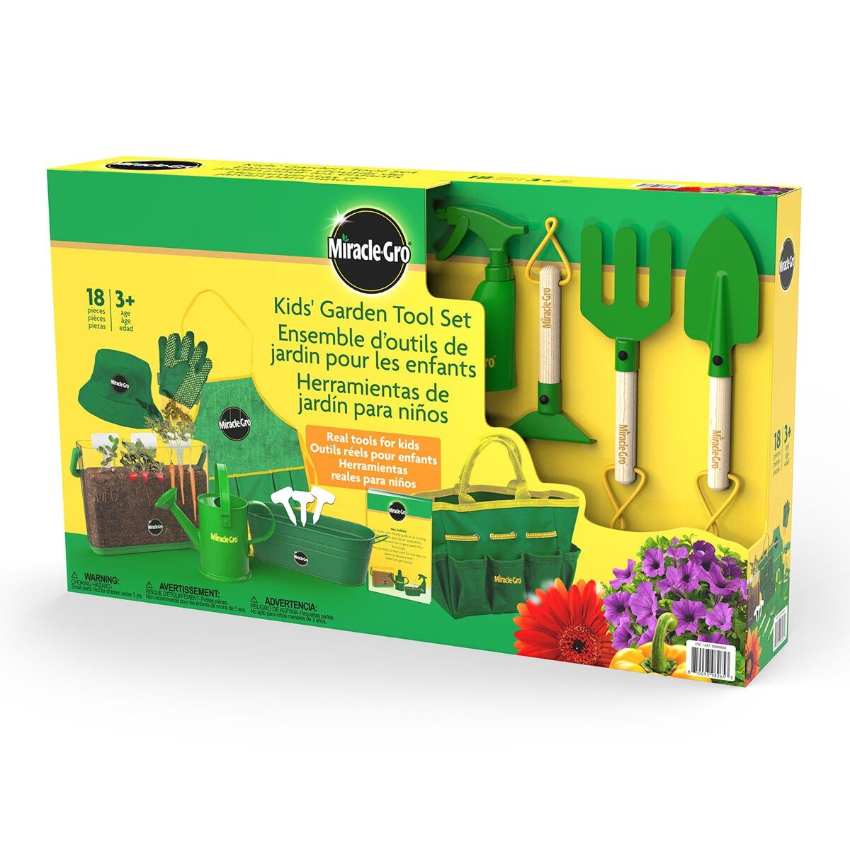 Miracle Gro Kids&amp;rsquo; Garden Tool Set (3+ Years)