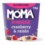 MOMA Cranberry &amp;amp; Raisin Gluten Free Jumbo Oat Porridge Pot 70g