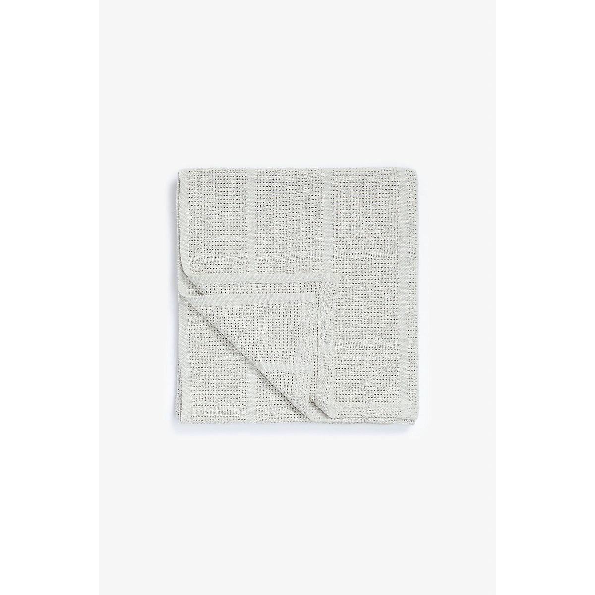Mothercare Cot/Cot Bed Cellular Blanket- Grey