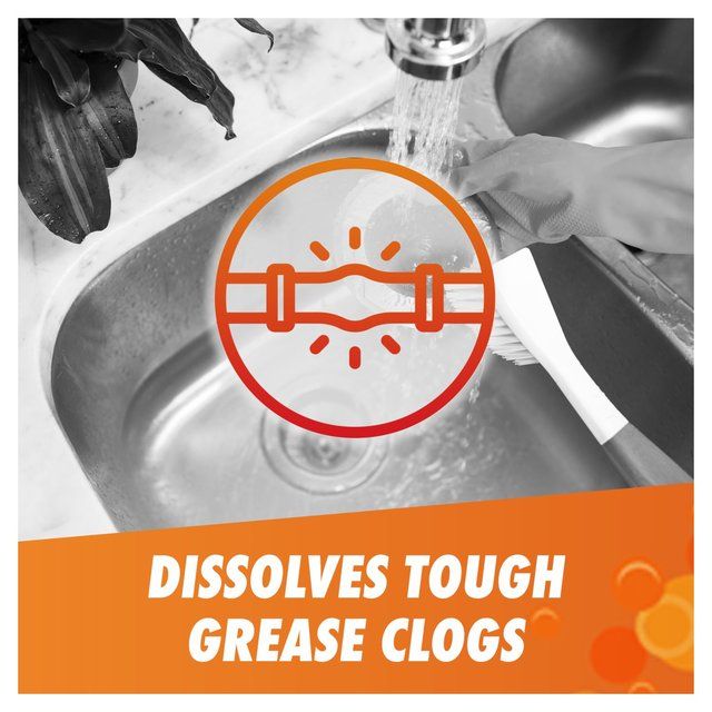 Mr Muscle Kitchen Drain Gel   500ml