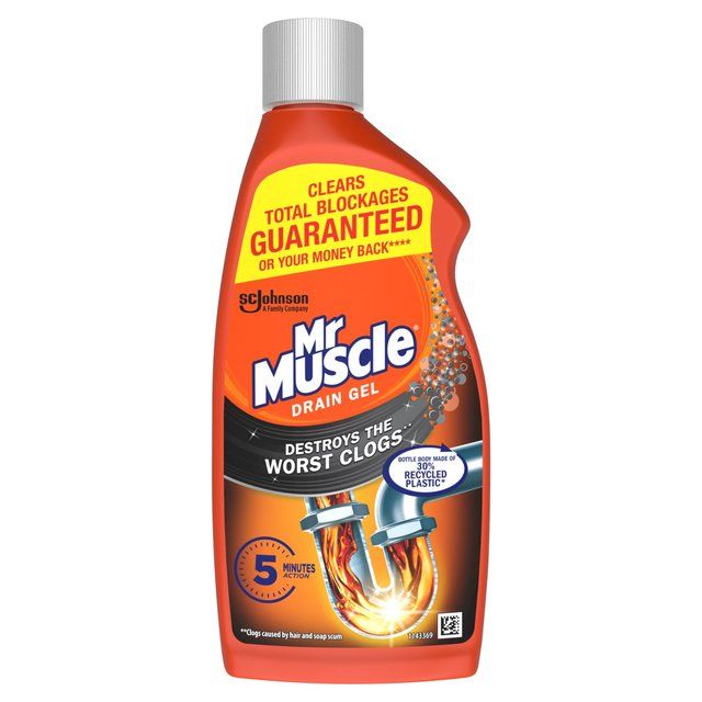 Mr Muscle Power Gel Drain Unblocker   500ml
