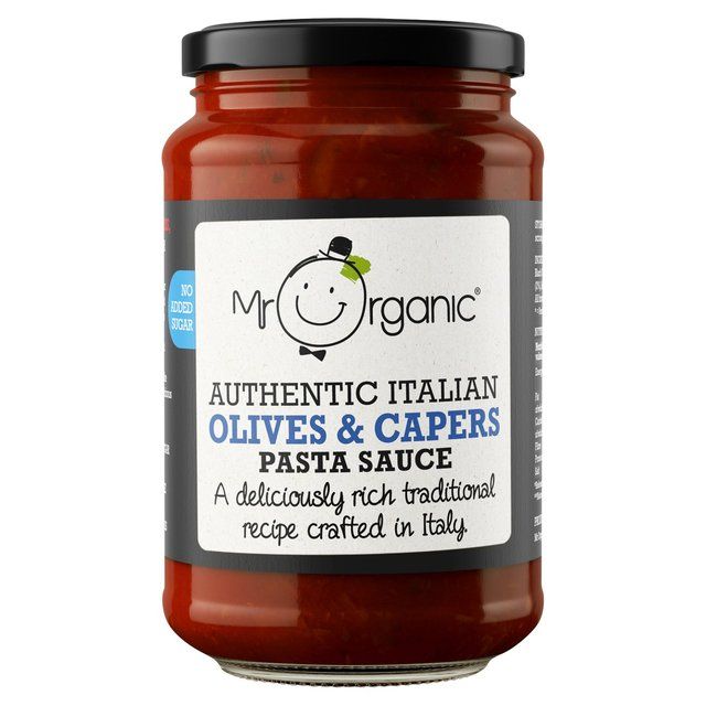 Mr Organic Olives &amp;amp; Capers Pasta Sauce    350g