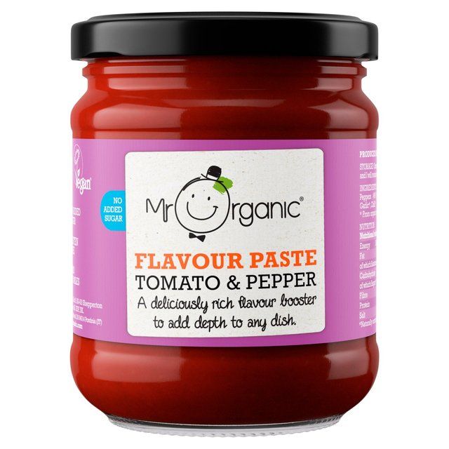 Mr Organic Tomato &amp;amp; Red Pepper Flavour Paste   200g