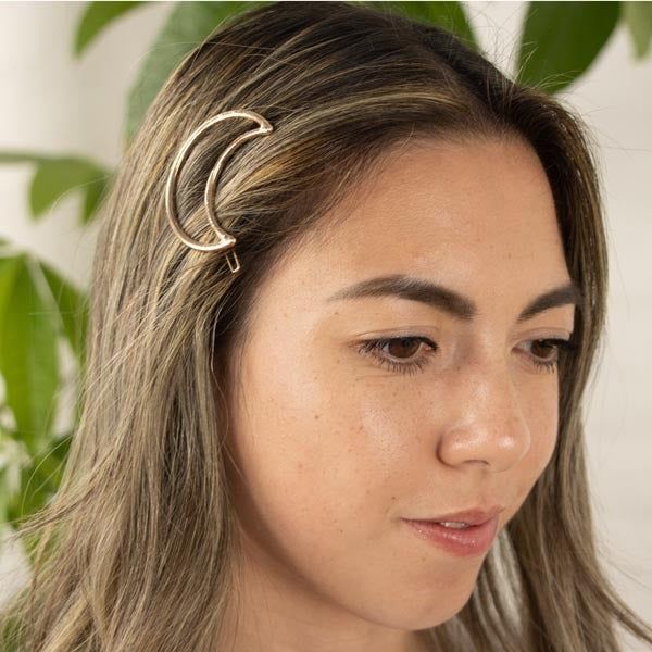 Myga Crescent Moon Hair Clip