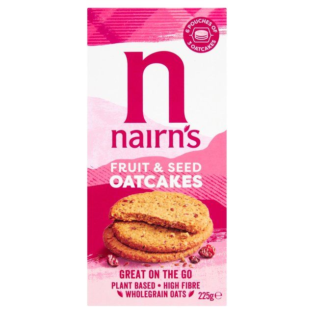 Nairns Fruit &amp;amp; Seed Oatcake   225g