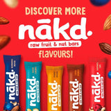 nakd. Bakewell Tart Fruit &amp;amp; Nut Bars Multipack   4 x 35g