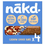 nakd. Cashew Cookie Fruit &amp;amp; Nut Bars Multipack   4 x 35g