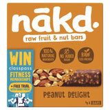 nakd. Peanut Delight Fruit &amp;amp; Nut Bars Multipack   4 x 35g