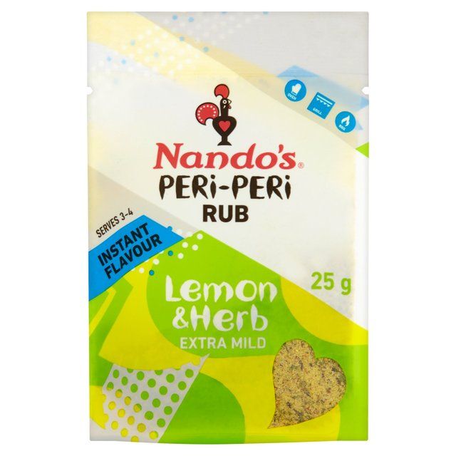 Nando's Lemon &amp;amp; Herb Seasoning Rub   25g