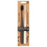 Natural Family Bio Toothbrush Pirate Black &amp;amp; Ivory Desert   2 per pack