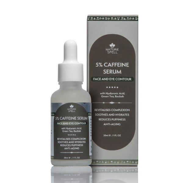 Nature Spell 5% Caffeine Serum - Face &amp;amp; Eye Contour 30ml