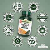 Natures Aid Chewable Vitamin C Supplement Capsules 500mg    50 per pack