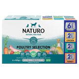 Naturo Adult Dog Grain &amp;amp; Gluten Free Variety Trays   6 x 400g