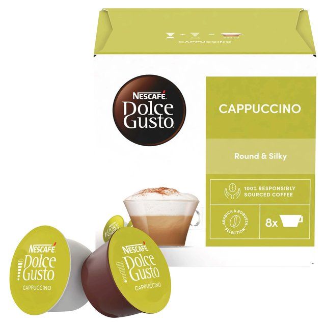 Nescafe Dolce Gusto Cappuccino Pods   8 per pack