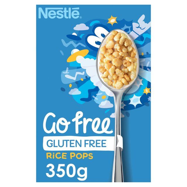 Nestle GoFree Rice Pops Gluten Free Cereal    350g