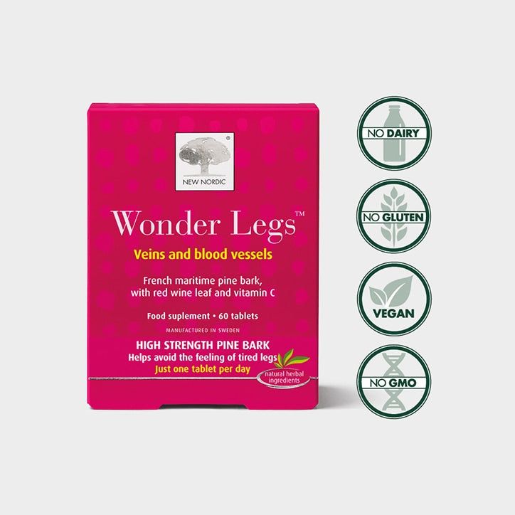 New Nordic Wonder Legs Veins &amp;amp; Blood Vessels 60 Tablets