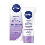 NIVEA Day Cream Face Moisturiser for Sensitive Skin SPF15    50ml