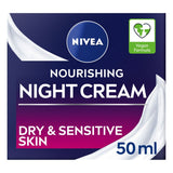 Nivea Face Night Cream For Dry &amp;amp; Sensitive Skin