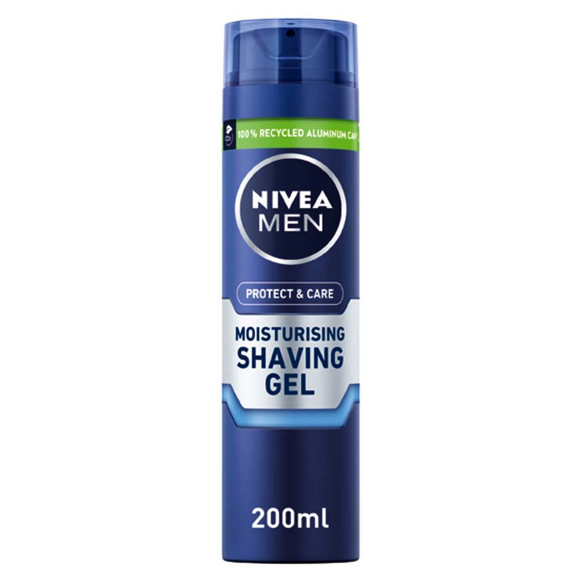 NIVEA MEN Protect &amp;amp; Care Moisturising Shaving Gel with Aloe Vera 200ml