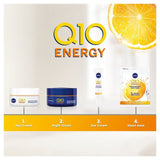 NIVEA Q10 Energy Anti-Wrinkle Recharging Night Face Cream with Vitamin C    50ml
