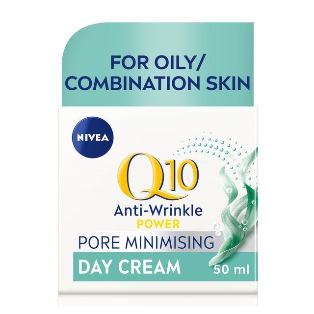 NIVEA Q10 Power Anti-Wrinkle Pore Refining Day Face Cream SPF15   50ml
