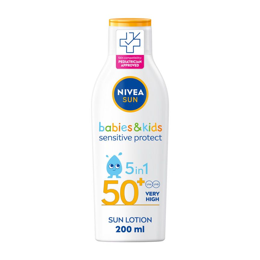 Nivea SUN Babies &amp;amp; Kids Sensitive Protect Lotion SPF50+