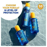 NIVEA SUN Cooling Suncream Mist SPF50 Protect&amp;amp;Refresh 200ml