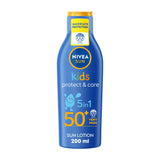 NIVEA Sun Kids Sun Cream Lotion SPF50+ 5* UV Protection 200ml