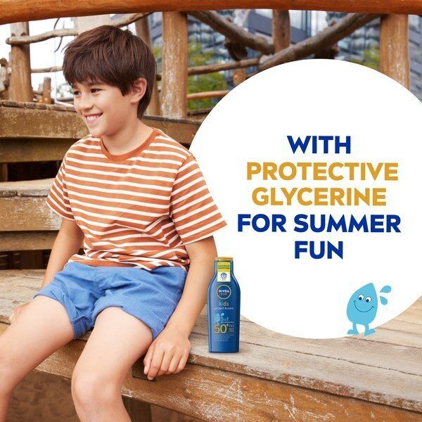 NIVEA SUN Kids Suncream Lotion SPF50+ Protect&amp;amp;Moisture 200ml