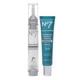 No7 LABORATORIES Line Correcting Booster Serum &amp;amp; Protect &amp;amp; Perfect Intense ADVANCED Serum 30ml Bundle