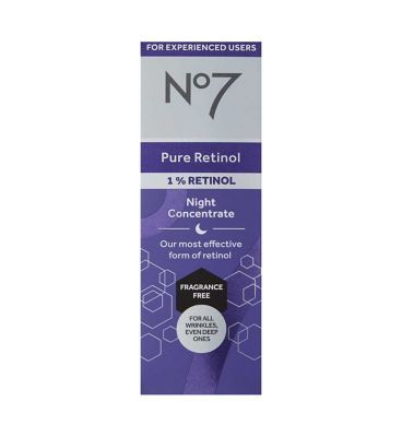 No7 Pure Retinol 1% Retinol Night Concentrate 30ml