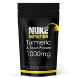 Nuke Nutrition Turmeric &amp;amp; Black Pepper Capsules 1000mg-60ct