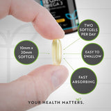 Nutravita Vegan Omega 3 600mg DHA &amp;amp; 300mg EPA - 60 Softgels