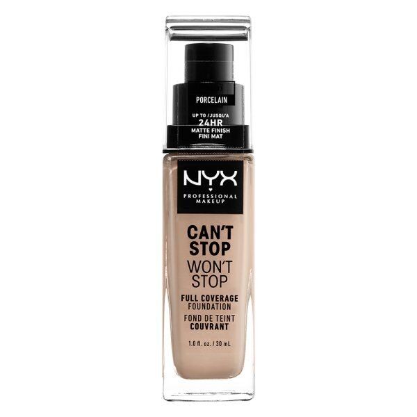 NYX Professional Makeup Cant Stop Foundation Porcelain PORCELAIN
