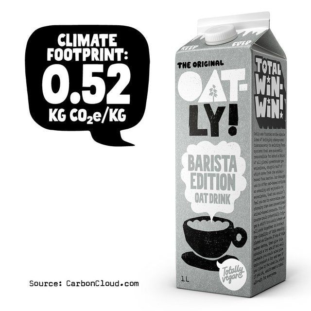 Oatly Oat Drink Barista Chilled   1L