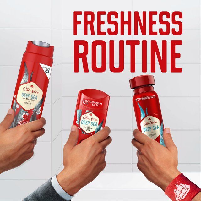 Old Spice Men's Deodorant Spray Deep Sea   150ml