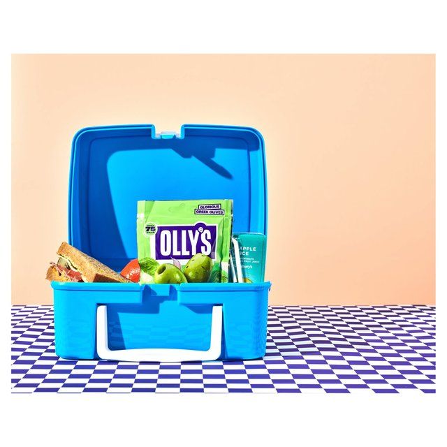 Olly's Olives Basil &amp;amp; Garlic Green Halkidiki Olives - The Connoisseur   50g